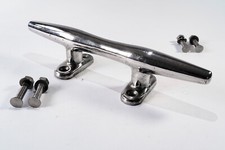 BELEG KLAMPE Edelstahl V4A massiv mit  Spezialschrauben M12,  ideal als Türgriff