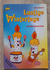 Lustige Wintertage mit Windowcolor, Vorlagenheft, Window Color,