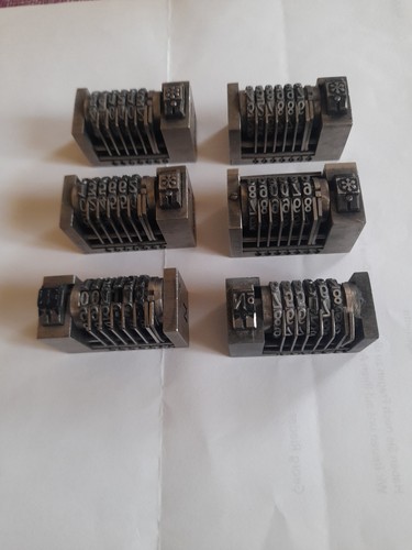 Nummerierwerke offset - x,