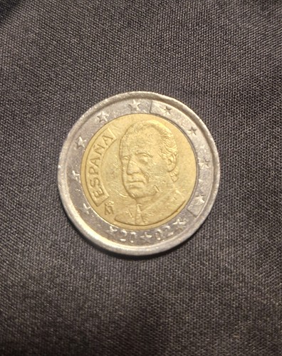 Euro münze spanien - spanien, 2002