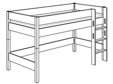 Paidi biancomo spielbett 125 - spielbett,