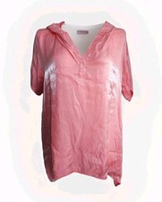 Kapuzenbluse lachs apricot - kapuzenbluse,