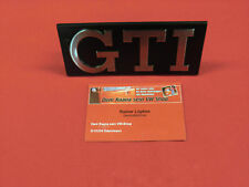 VW Golf 1 GTI Typenschild
