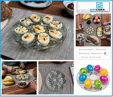 Glas-Servier-Eierteller-Eierpl