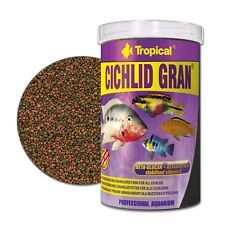 Tropical Cichlid Gran Granulat 1000 ml Barschfutter Cichlidenfutter Malawi 