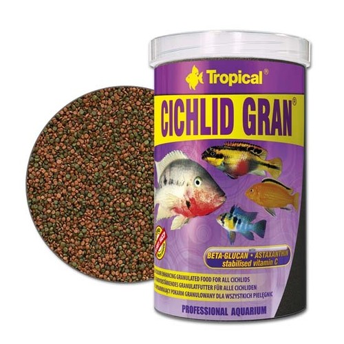 Tropical cichlid gran granulat - tropical,