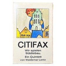Citifax Kartenspiel 1975