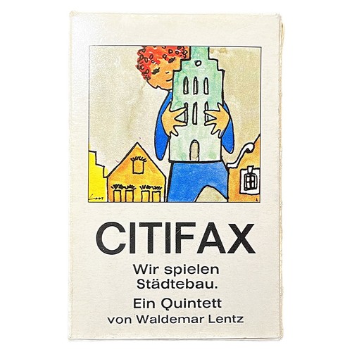 Citifax kartenspiel 1975 - kartenspiel,