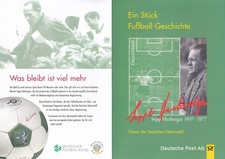 BRD  Folder/Gedenkblatt mit MiNr. 1896    - Fussball SEPP HERBERGER