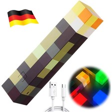 Original MINECRAFT - LED-Fackel, Torch, Nachtlicht, Wandlampe, 28cm lang