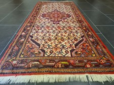 Handgeknüpfter Orientteppich Läufer Antik Hamadan 196X82cm