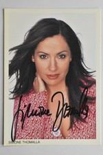 Simone Thomalla -  - original Autogramm -  - ca. 15x10cm - Autogrammkarte