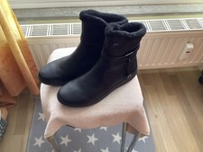 RIEKER Damen Stiefelette  schwarz Reißverschluss Gr. 43