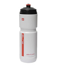 Elite Superloli Trinkflasche Fahrradflasche weiss 800 ML