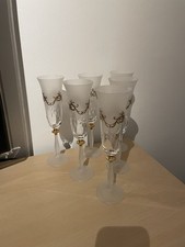 6x190 ml Sektgläser, BOHEMIA