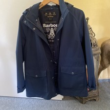 Topp! Dunkelblaue Barbour Jacke dunkelblau Gr. 40 Backshore Jacket