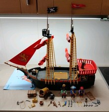 Playmobil 5736 4424 Piratenschiff mit Anleitung ohne OVP