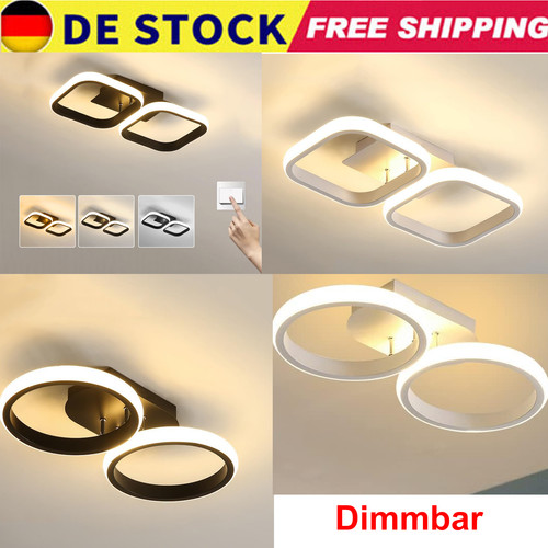 Led deckenleuchte farbige - deckenleuchte, 3-farbige