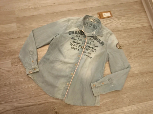 Soccx damen jeanshemd bluse - soccx, /