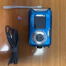 GoXtreme Reef Blue Digitalkamera 24 Megapixel Blau Full HD Video, Wasserdicht