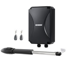 CO-Z 300kg Drehtorantrieb Torantrieb Flügeltorantrieb Toröffner mit 2 Handsender