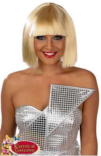 Lady gaga style blonde pageboy - style,