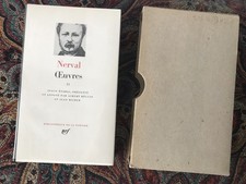 LA PLEIADE NERVAL OEUVRES II