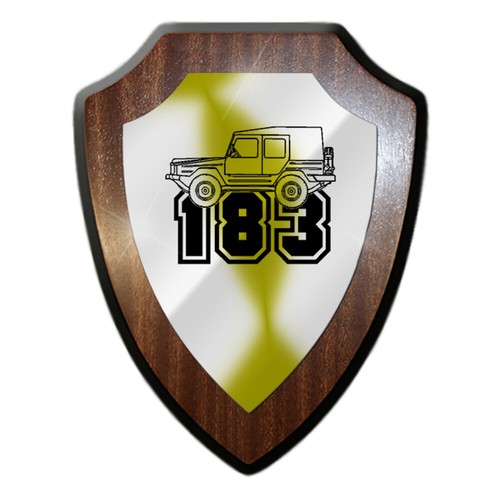 Wappenschild iltis typ 183 - wappenschild,