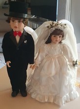 Puppen "Brautpaar"