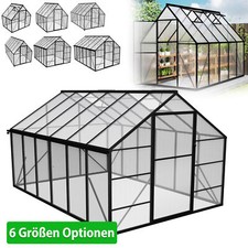 Gewächshaus Treibhaus Tomatenhaus Pflanzhaus Gartenhaus mit Fenster Fundament DE