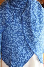 INVERO Dreiecktuch Neele Blau