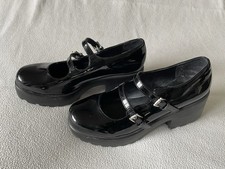 Damen Plattform Mary Janes