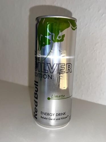 Red bull silver edition - bull,
