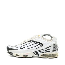 Nike Damen Tn Tuned Air Plus 3 Weiß Schwarz Synthetik Low-Top Plus Sneaker EU 40