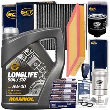  INSPEKTIONSPAKET+MANNOL 5W30 ÖL 1.4 für VW POLO 9N SKODA FABIA 6Y SEAT IBIZA 3