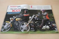 Motorrad 22/2009 Harley-Davidson Softail Rocker C mit 73PS besser als...?