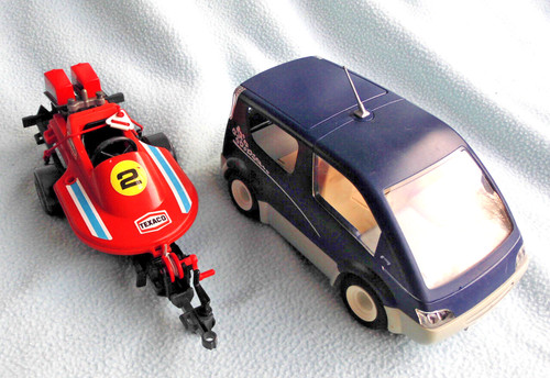 Playmobil blauer city - blauer, city-van