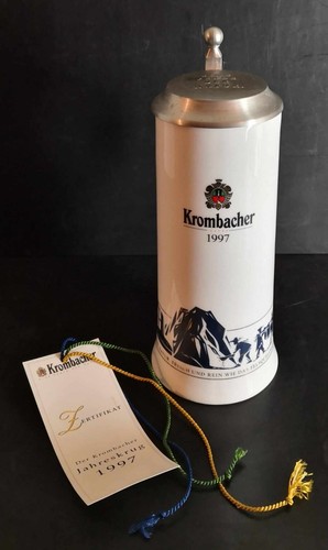 Krombacher jahreskrug 1997 - jahreskrug,