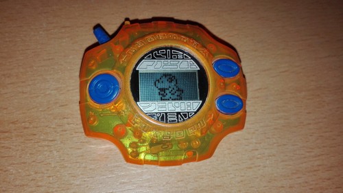 Digimon digivice orange yagami - digivice,