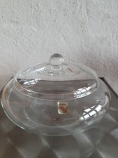 Glas Gebäckdose , mit Deckel