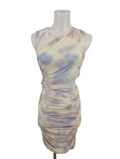 ZARA Cut-Out-Kleid Damen Kleid Gr. DE 36 creme Casual-Look