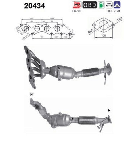Katalysator für ford galaxy - für,