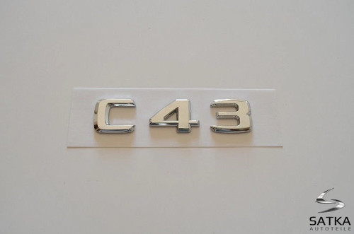 C43 schriftzug für mercedes - schriftzug,