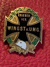 Abzeichen Krieger Verein Wingst und Umgebung emailliert