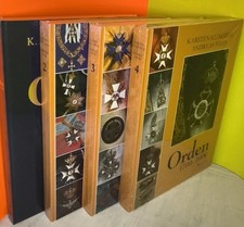 ORDEN 1700 bis 2000 KOMPLETT-Konvolut (= 4 Fachbücher) Karsten Klingbeil/A.Thies