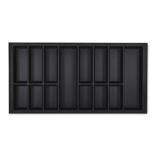 Besteckeinsatz 1000 schwarz - besteckeinsatz,