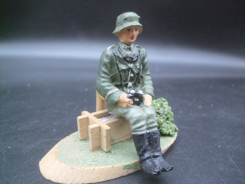 Lineol soldat sitzfigur - soldat,
