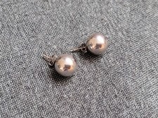 alte Kugel-Ohrstecker - 925er