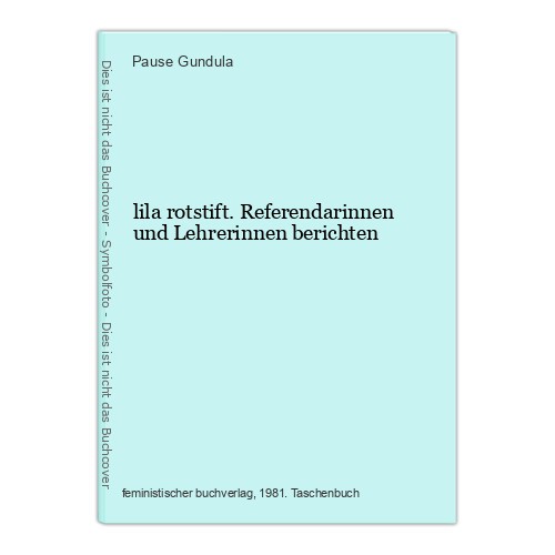 Lila rotstift referendarinnen - rotstift.,