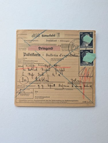 Deutsches reich beleg - deutsches,